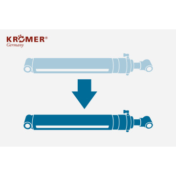 Hydraulikzylinder für Annahmehebebühnen