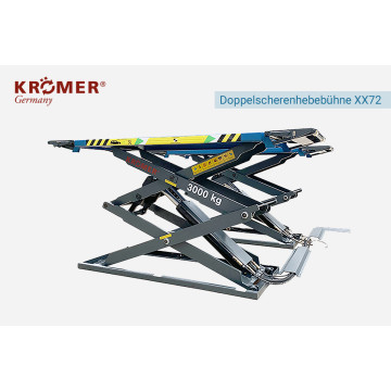 Auffahrplattform hat mit Auffahrrampen zusammen eine Gesamtlänge von 2100 mm