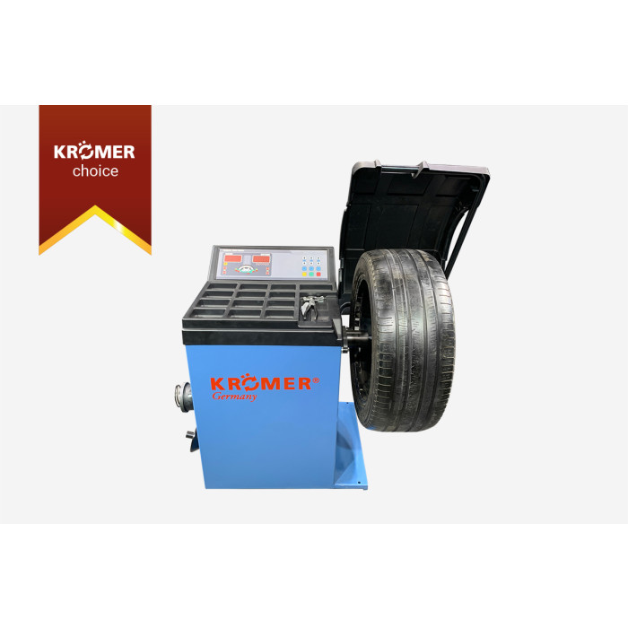 Anzeigebild: Vollautomatische Reifenwuchtmaschine in Blau RB72