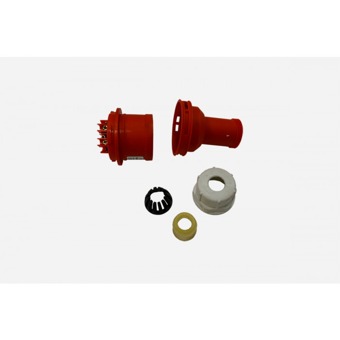 Abbildung: 400 Volt Stecker; Einzelteile Abbildung: 400 Volt Stecker; Einzelteile