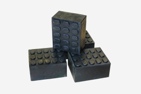 4x Gummiklötze X309 (100x120x50)